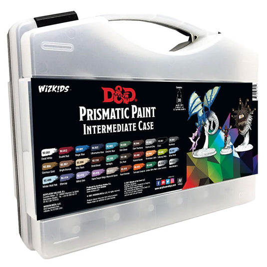 Dungeons & Dragons - Prismatic Paint - Intermediate Starter Case Paints