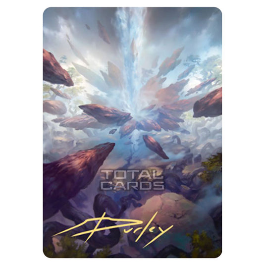 Magic The Gathering - Zendikar Rising - Art Series - Prismatic Vista // Prismatic Vista - 35/81 (Signed)