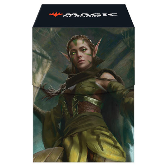 Ultra Pro - Pro 100+ Deck Box - Magic The Gathering - Zendikar Rising - Nissa of Shadowed Boughs