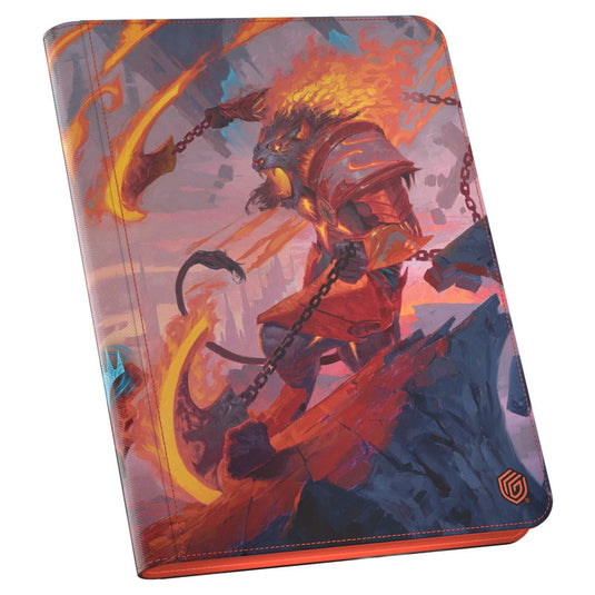 Ultimate Guard - Zipfolio XenoSkin 360 - 18-Pocket - Magic the Gathering - Reality Fracture - Ajani, Resolute // Ajani, Unrelenting