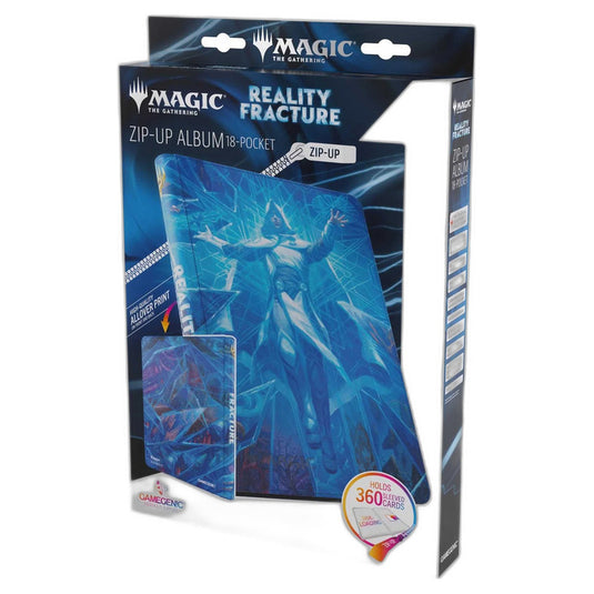 Gamegenic - Magic The Gathering - Reality Fracture - Zip-Up Album 18-Pocket - Overwrite the Multiverse