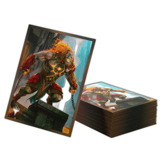 Gamegenic - Magic The Gathering - Reality Fracture - Premium Art Sleeves - Ajani, Path of Vengeance