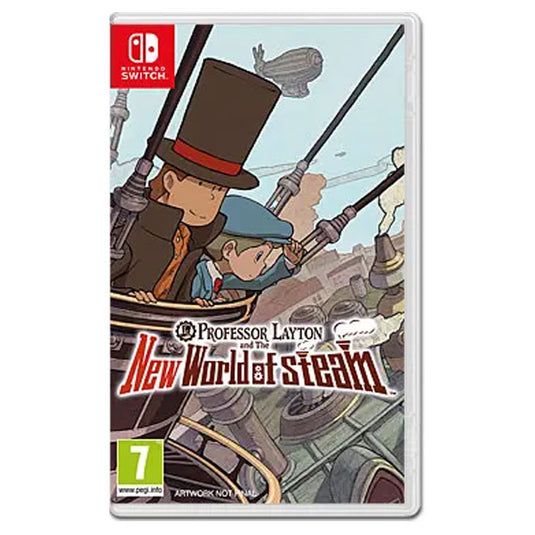 Professor Layton and The New World of Steam Switch Front
