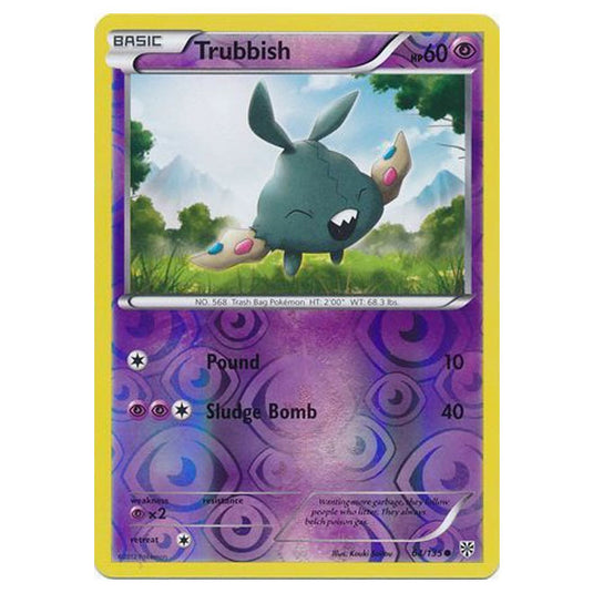 Pokemon - Black & White - Plasma Storm (Reverse Holo) - Trubbish - 64/135
