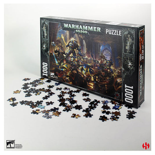 Warhammer 40.000 - Gulliman vs Black Legion - Puzzle 1000pcs