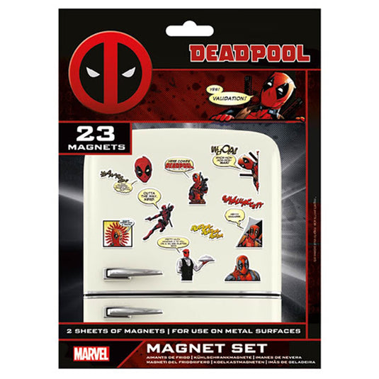 Pyramid Magnet Sets - Deadpool (Comic)
