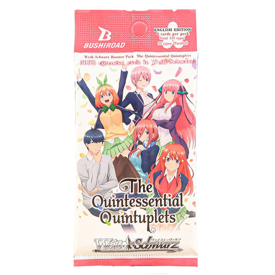 Weiss Schwarz - The Quintessential Quintuplets - Booster Pack