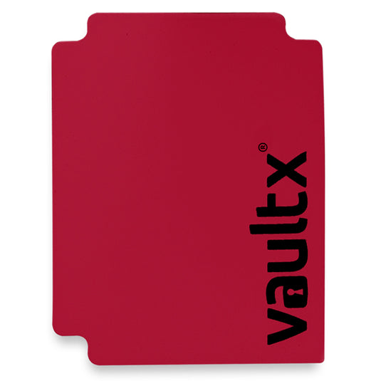 Vault X - Large Deck Box w/ 150 Card Sleeves - Red