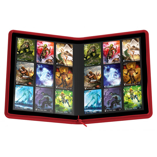 Ultimate Guard - Zipfolio XenoSkin 360 - 18-Pocket (Red)