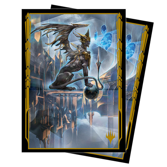 Ultra Pro - Magic The Gathering - Streets of New Capenna - Standard Sleeves - Raffine, Scheming Seer (100 Sleeves)