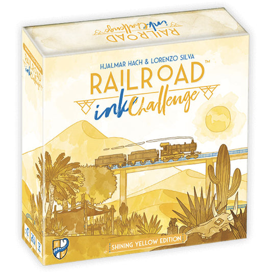 Railroad Ink Challenge - Shining Yellow