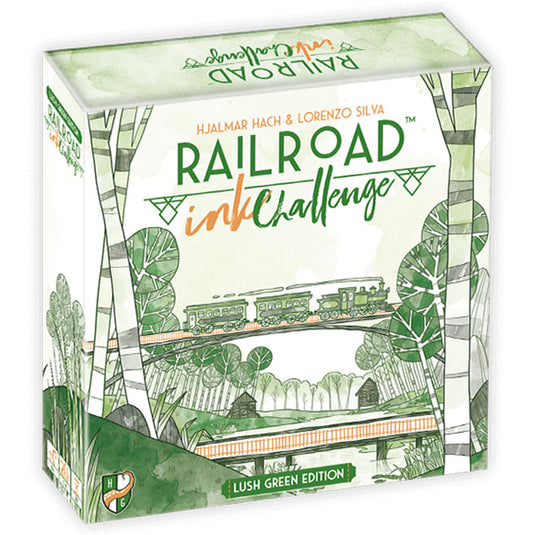 Railroad Ink Challenge - Lush Green