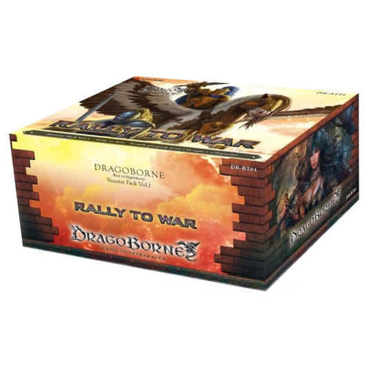 DragoBorne - Rise to Supremacy - BT01 Rally to War - Booster Box (20 Packs)