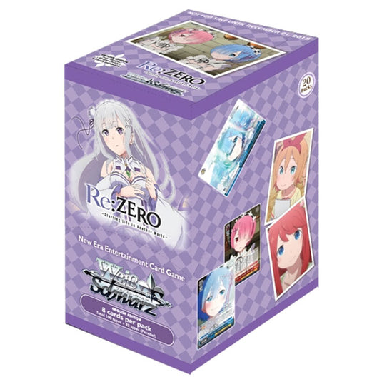 Weiss Schwarz - Booster Box - Re:ZERO Starting Life in Another World - (20 Packs)