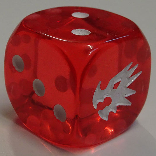 Dragoborne - Dice - Red (Transparent)