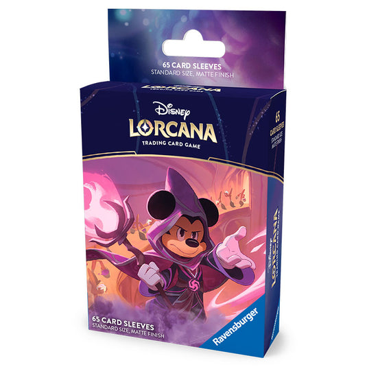 Lorcana - Sorcerer Mickey - Card Sleeves (65 Sleeves)