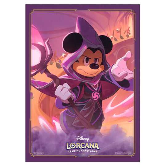 Lorcana - Sorcerer Mickey - Card Sleeves (65 Sleeves)