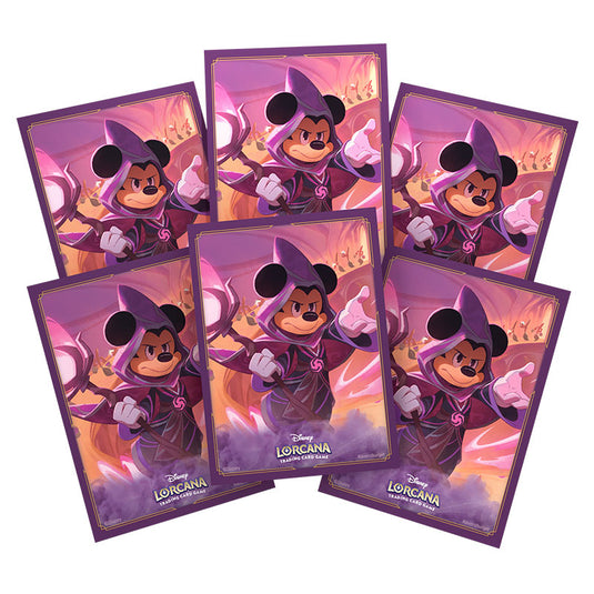 Lorcana - Sorcerer Mickey - Card Sleeves (65 Sleeves)