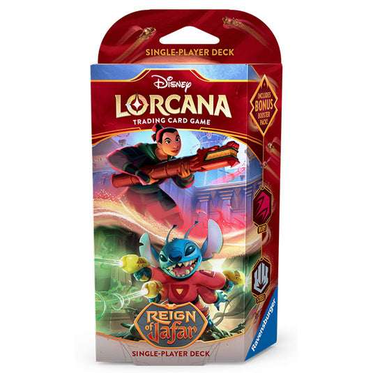 Lorcana - Reign of Jafar - Starter Deck - Mulan & Stitch