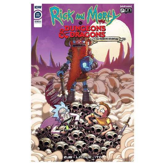 Rick & Morty Vs Dungeons & Dragons Meeseeks Cover A Vasquez