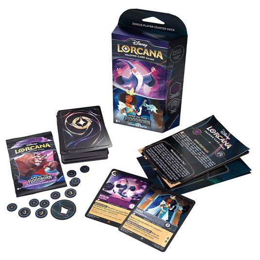 Lorcana - Rise of the Floodborn - Starter Deck - Merlin & Tiana