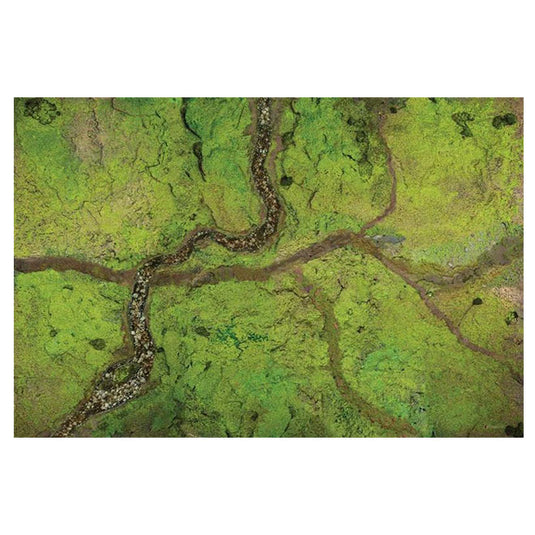 Kraken Wargames - Gaming Mat - River Valley 6x3 Gaming Mat 2.0