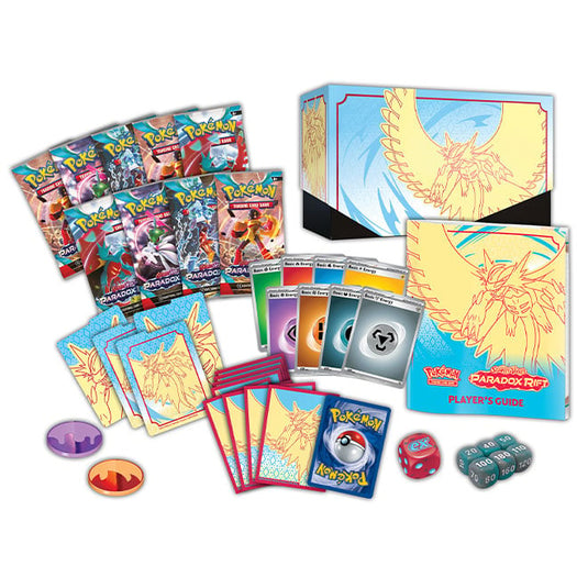 Pokemon - Scarlet & Violet - Paradox Rift - Elite Trainer Box - Roaring Moon
