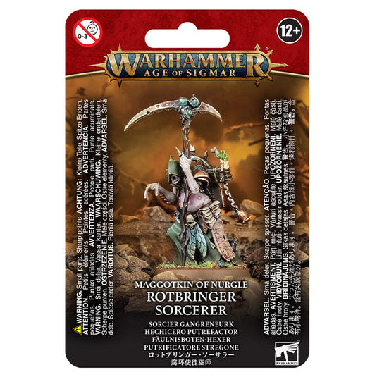 Warhammer Age of Sigmar - Maggotkin of Nurgle - Rotbringer Sorcerer