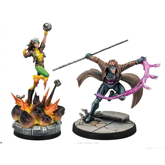 Marvel Crisis Protocol - Gambit & Rogue Character Pack