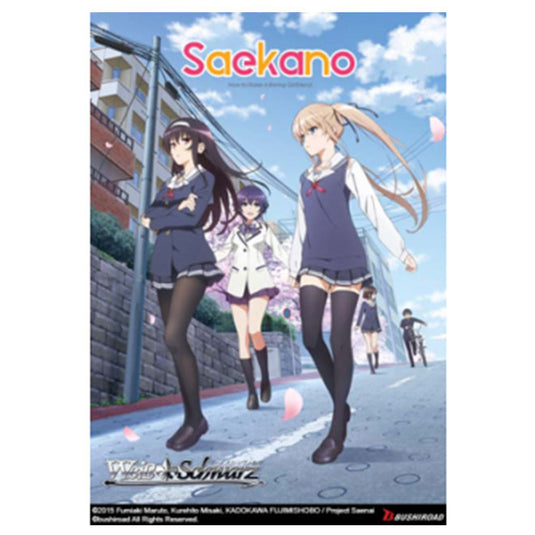 Weiss Schwarz - Saekano - How to Raise a Boring Girlfriend - Booster Pack Poster