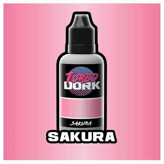 Turbo Dork Paints - Metallic Acrylic Paint 20ml Bottle - Sakura