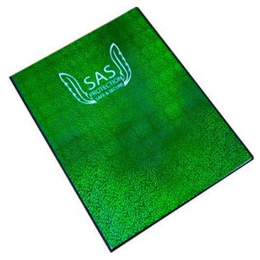 SAS Protection - Green A5 Portfolio - 12 Page