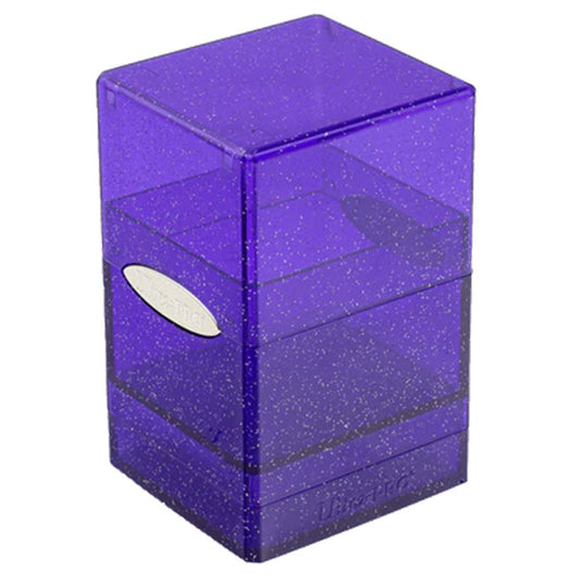 Ultra Pro - Deck Box - Satin Tower - Glitter Purple