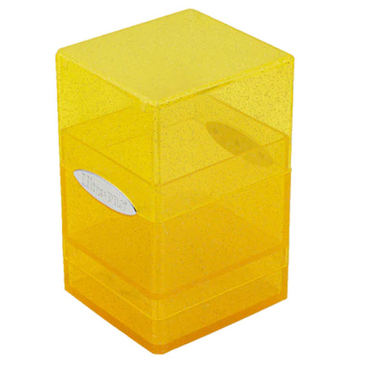 Ultra Pro - Deck Box - Satin Tower - Glitter Yellow