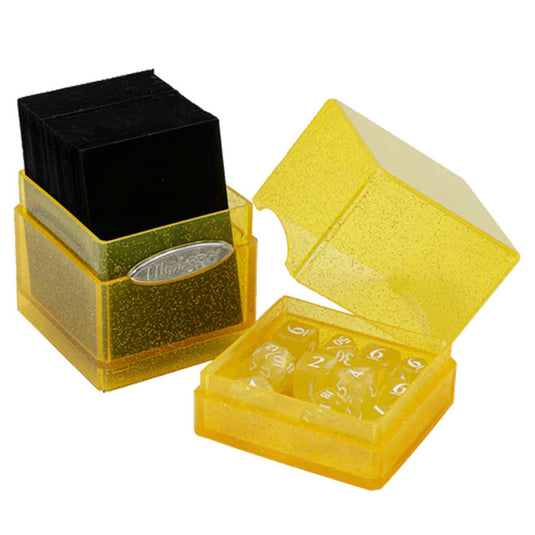 Ultra Pro - Deck Box - Satin Tower - Glitter Yellow