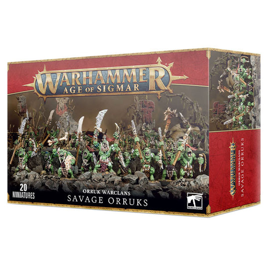 Warhammer Age of Sigmar - Orruk Warclans - Savage Orruks