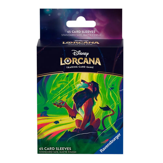 Lorcana - Azurite Sea - Scar - Card Sleeves (65 Sleeves)