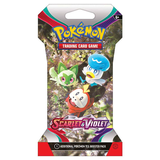Pokemon - Scarlet & Violet - Base Set - Sleeved Booster