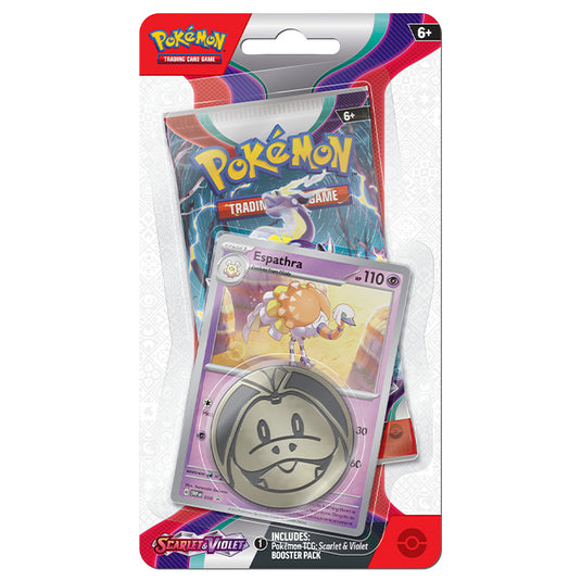 Pokemon - Scarlet & Violet - Base Set - Checklane Blister - Espathra