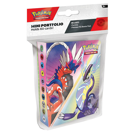 Pokemon - Scarlet & Violet - Base Set - Mini Portfolio with Booster