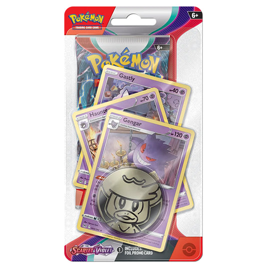 Pokemon - Scarlet & Violet - Base Set - Premium Checklane Blister - Gengar