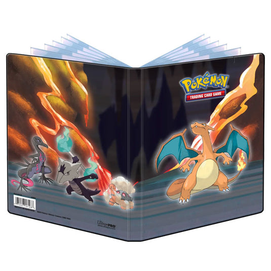 Ultra Pro - 4-Pocket Portfolio - Pokemon Gallery Series Scorching Summit