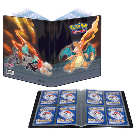 Ultra Pro - 4-Pocket Portfolio - Pokemon Gallery Series Scorching Summit