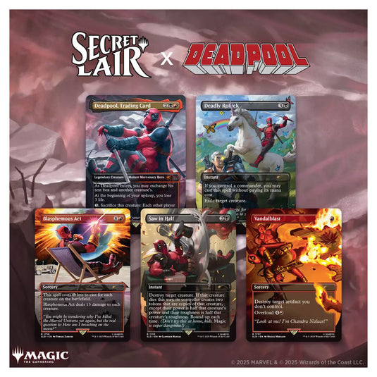 Magic the Gathering - Secret Lair - Drop Series - Secret Lair x Marvel: Deadpool (Non-Foil Edition)