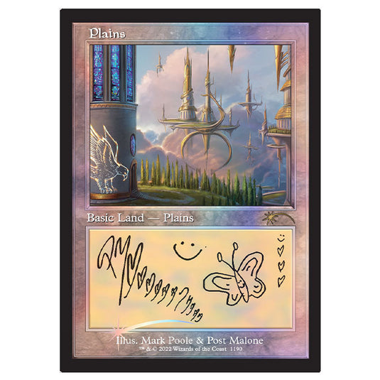 Magic the Gathering - Secret Lair - Drop Series - Post Malone - The Lands (Traditional Foil Edition)