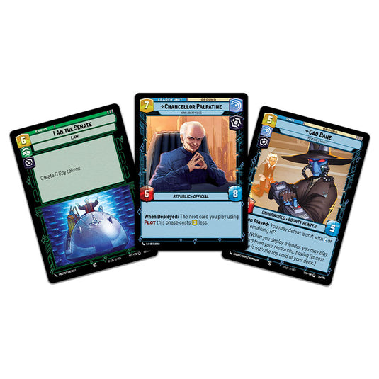 Star Wars Unlimited - Secrets of Power - Spotlight Deck - Chancellor Palpatine