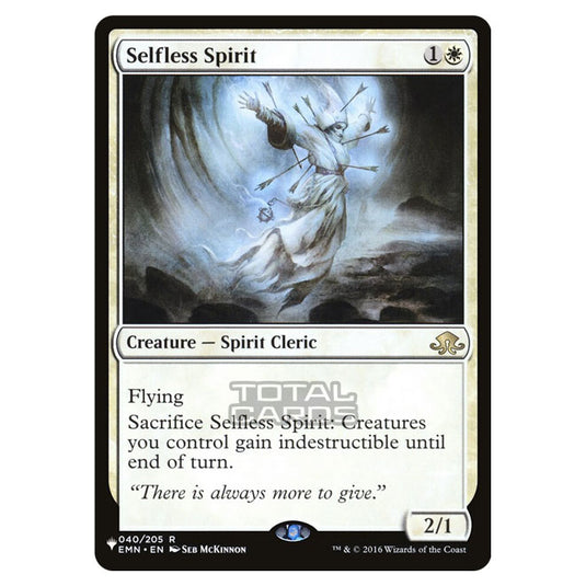 Magic The Gathering - The List - Selfless Spirit - 422/422
