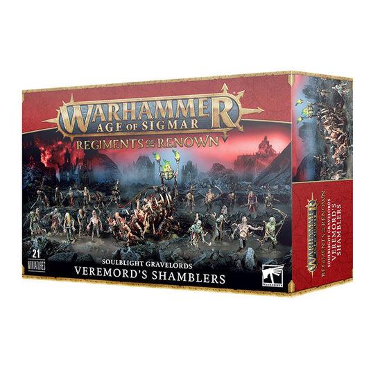 Warhammer Age Of Sigmar - Regiments of Renown - Veremord's Shamblers