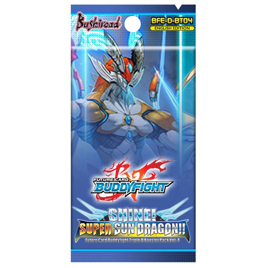 Future Card Buddyfight - Shine! Super Sun Dragon!! - Triple D Booster Pack