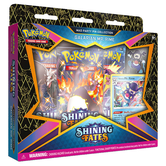 Pokemon - Shining Fates - Galarian Mr. Rime Pin Collection
